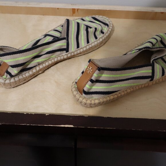 Tory Burch Espadrille Flats - Size 7.5 - Like New - Picture 5 of 6
